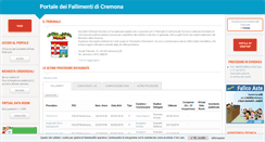Desktop Screenshot of fallimenticremona.com